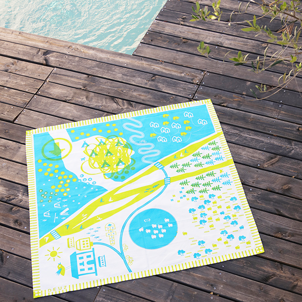 jeu pour enfant - tapis de jeu Tapikid nature