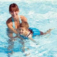 Maillot De Bain Bouée Intégré Pour Bébé Et Enfant 1-6 Ans - Flotteurs Amovibles EVA, Motif Dinosaure, Sécurité Apprentissage Natation, Unisexe