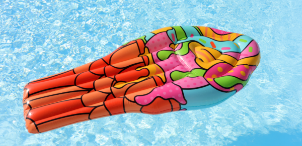 nouveaux gonflables piscine matelas gonflable pop art
